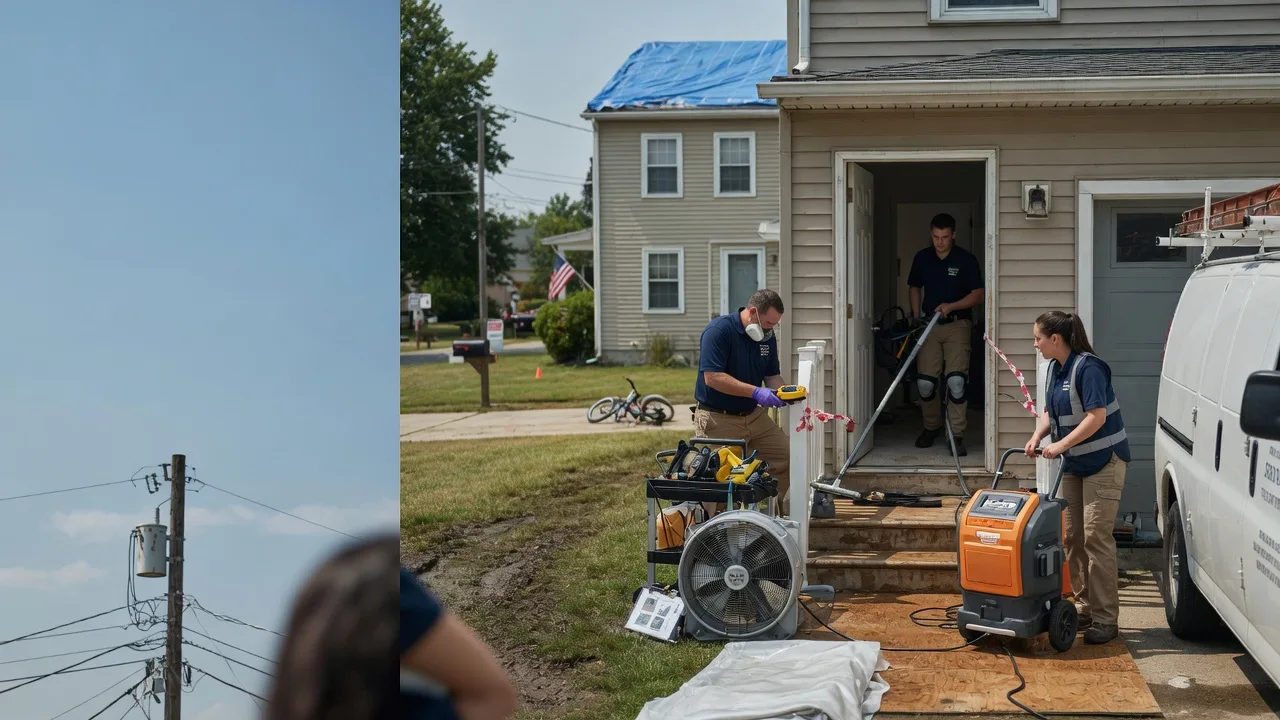 Water Damage Repair in Kingston, NJ near me